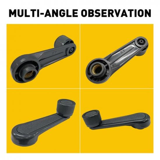 2x ide Left Right Window Crank Handle Gray For 1979-1995 Toyota Pickup