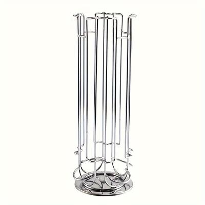 1 τεμ. ποτηροθήκη, περιστρεφόμενες θήκες για δοχεία καφέ 360 μοιρών, βάση οργάνωσης δοχείων 24 Pods K φλιτζάνι καφέ, βολική σχάρα αποθήκευσης για κάψουλες καφέ