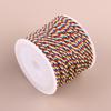 Hand-Twisted Cotton Thread: Tibetan Star Moon Bodhi Bracelet Weaving String.