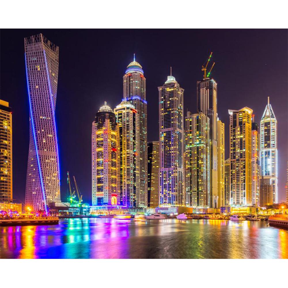 3d Mural Large City Night View Wall Mural For Bedroom Living Room Tv Background Sofa Wallpaper