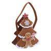 Kinderfreundliche Feiertags-Lebkuchen Filzhaus Schreibtisch-Display Handheld-Dekoration Für Weihnachten Geburtstage Partys