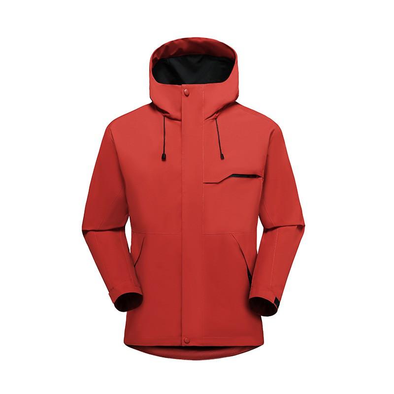 Unisex 3-in-1 Waterproof Windproof Outdoor Jacket With Removable Fleece Liner Hiking Climbing Fall Winter