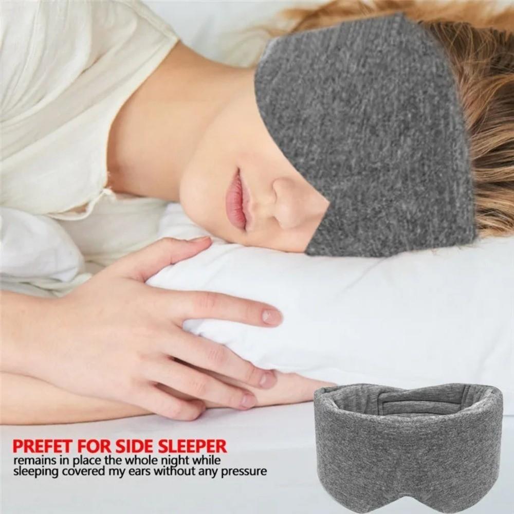 Cotton Material Blindfold Eye Cover Soft Texture Eye Shade Blindfold Eye Patch  Sleep Aid
