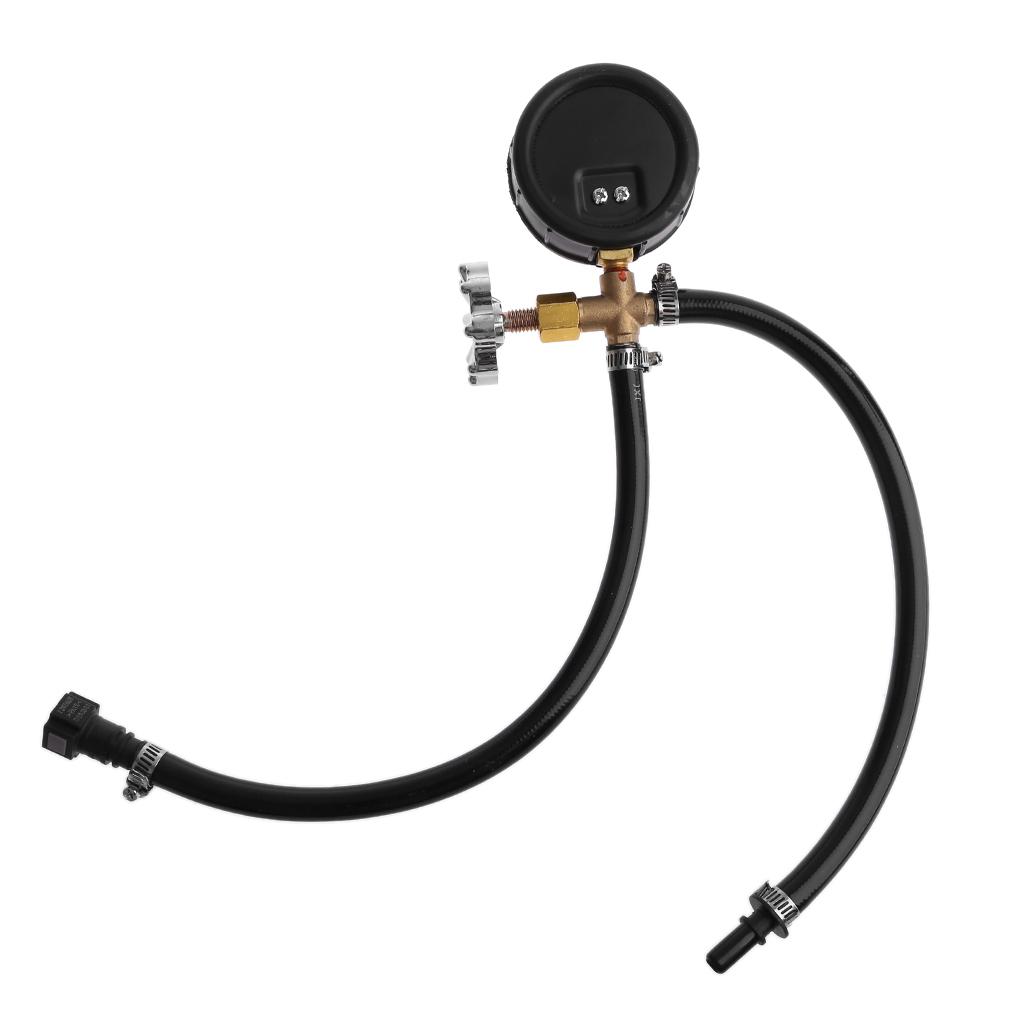 0-100PSI 7BAR Fuel Injection Pump Injector- Tester Test Pressure Gauge Gasoline- Pressure Gauge Used for Cars Auto