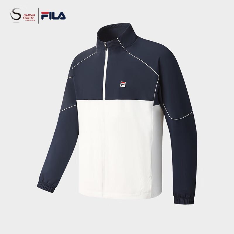 Fila Men's Color-Block Woven Tennis Jacket