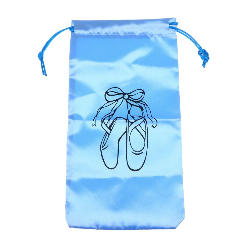 Dance Shoes Storage Bag Portable Dance Shoes Organizer Handbag Pouches Satin Dance Shoes Hanging Multifunctional Storage Bag
