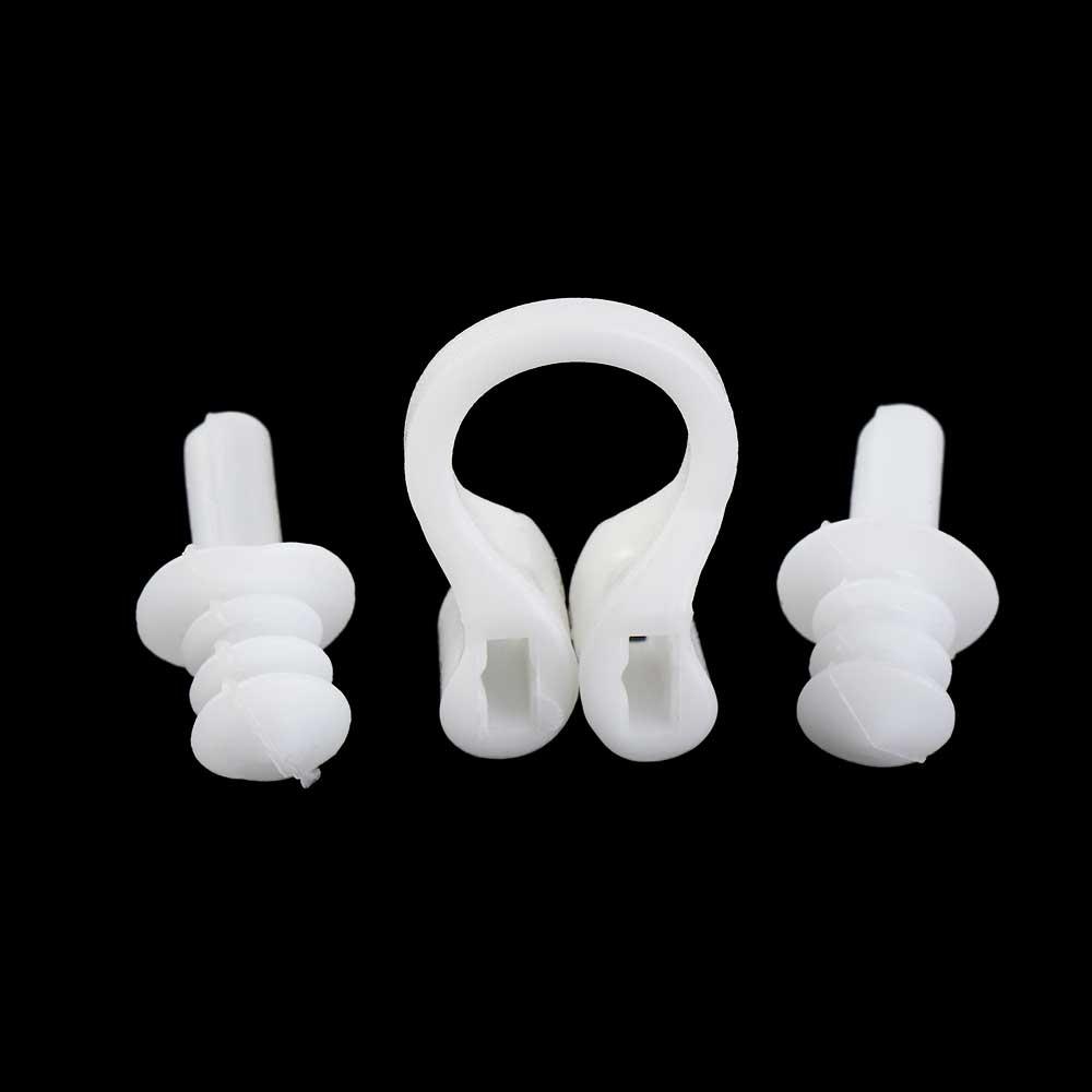 Earplugs Swim Ear Plugs For Adult Swim Silicone Earplugs Nasal Clip Nasal Protection Earplugs