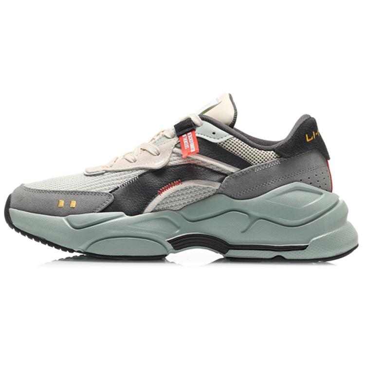 (WMNS) Li-Ning Candle Dragon 2.0 Grey Black Women s AGCQ353-4 EU 43⅔