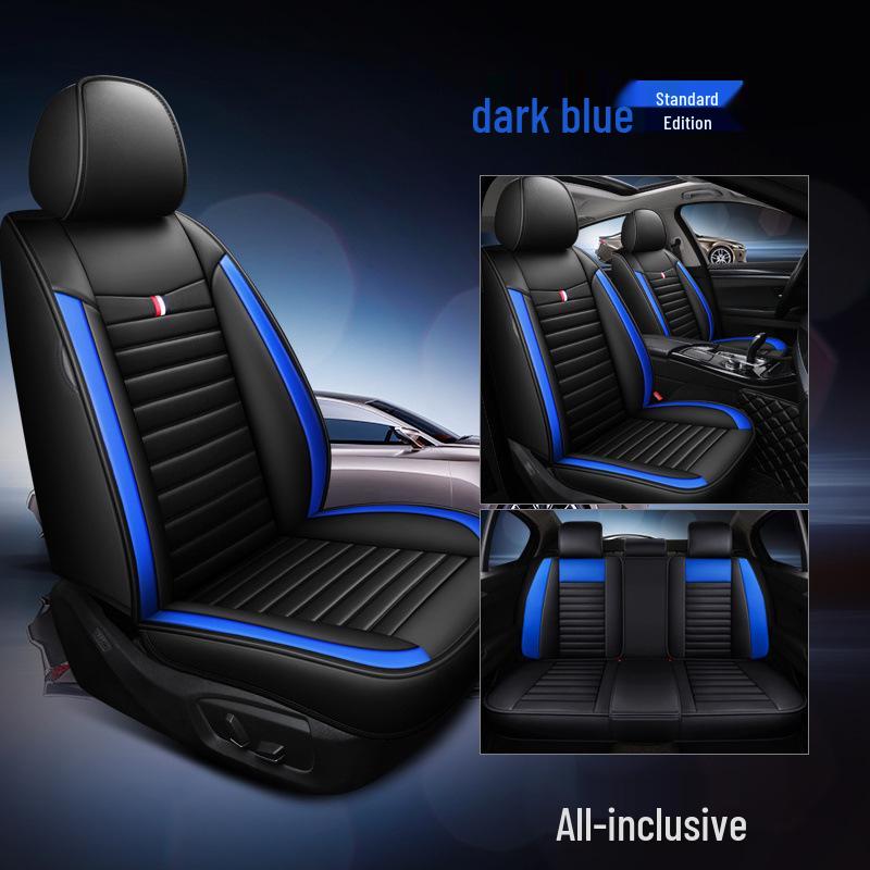 Universellt Cartoon-bilbarnstolsskydd i Läder - Alla Årstider, Full Täckning