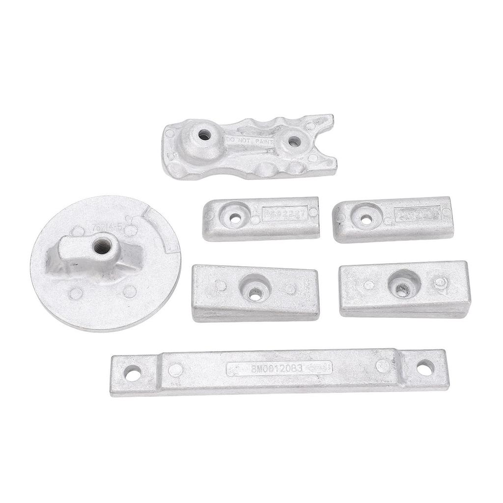 Aluminum Anode Kit 97‑8M0116590 Oxidation Resistant Sturdy Marine Anode Kit for 350HP L6 Verado Outboards