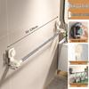 Miling No-Drill Extendable Bathroom Storage Shelf