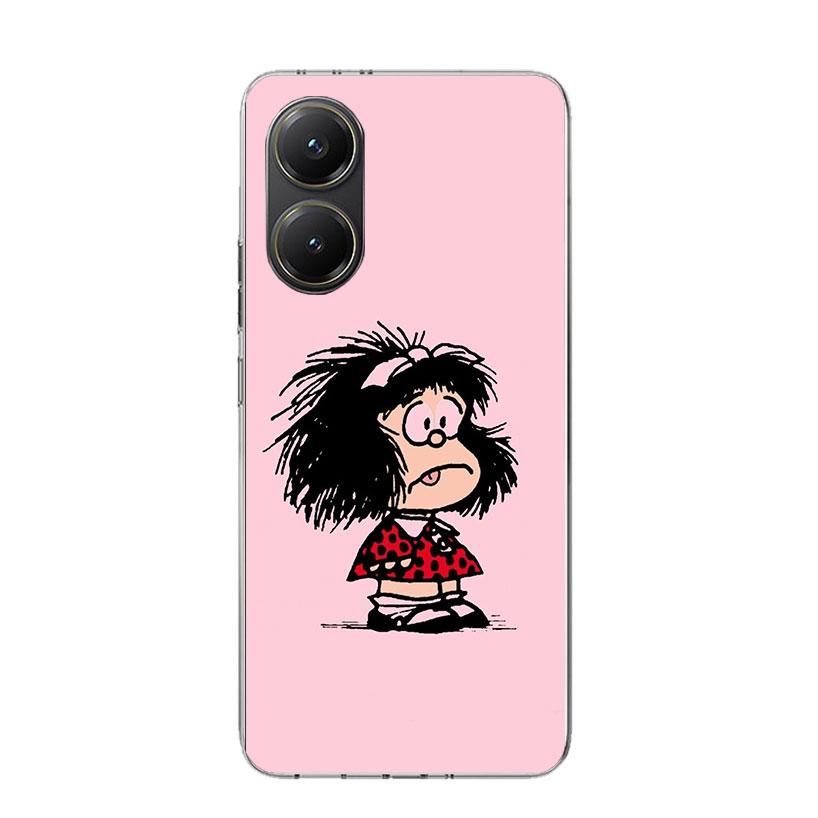 Cartoon Cute Mafalda Phone Case For Xiaomi Poco F7 Ultra X7 X6 Pro X5 Redmi 15 15C 13 13C 12 12C 10 10A 10C 9 9A 9C 9T Shell Poc