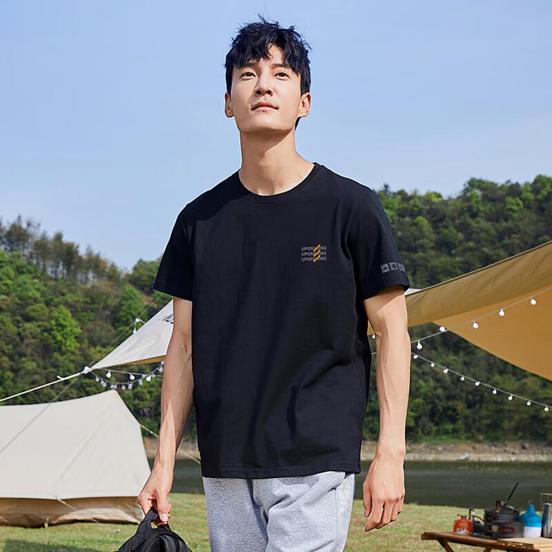 Tuoluzhe Men s Summer Pure Cotton Round Neck Short Sleeve T-Shirt XXL