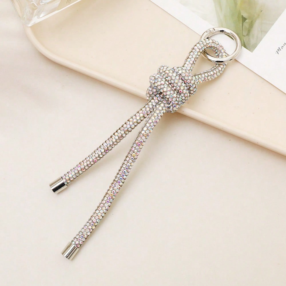 Premium Sense Diamond Chain Pendant Mobile Phone Case Keychain Pendant Accessories Rhinestone Chain Bag Mobile Phone Decorative Lanyard
