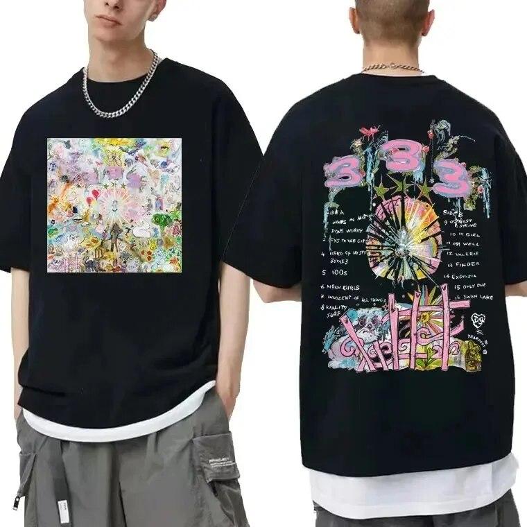 

Бавовняна футболка Bladee 333 Hip Hop Trend Skate Drain Gang Funny Hipster Tshirt Unisex Women Tee Fashion Artistic Sense T-Shirts Tops 4XL
