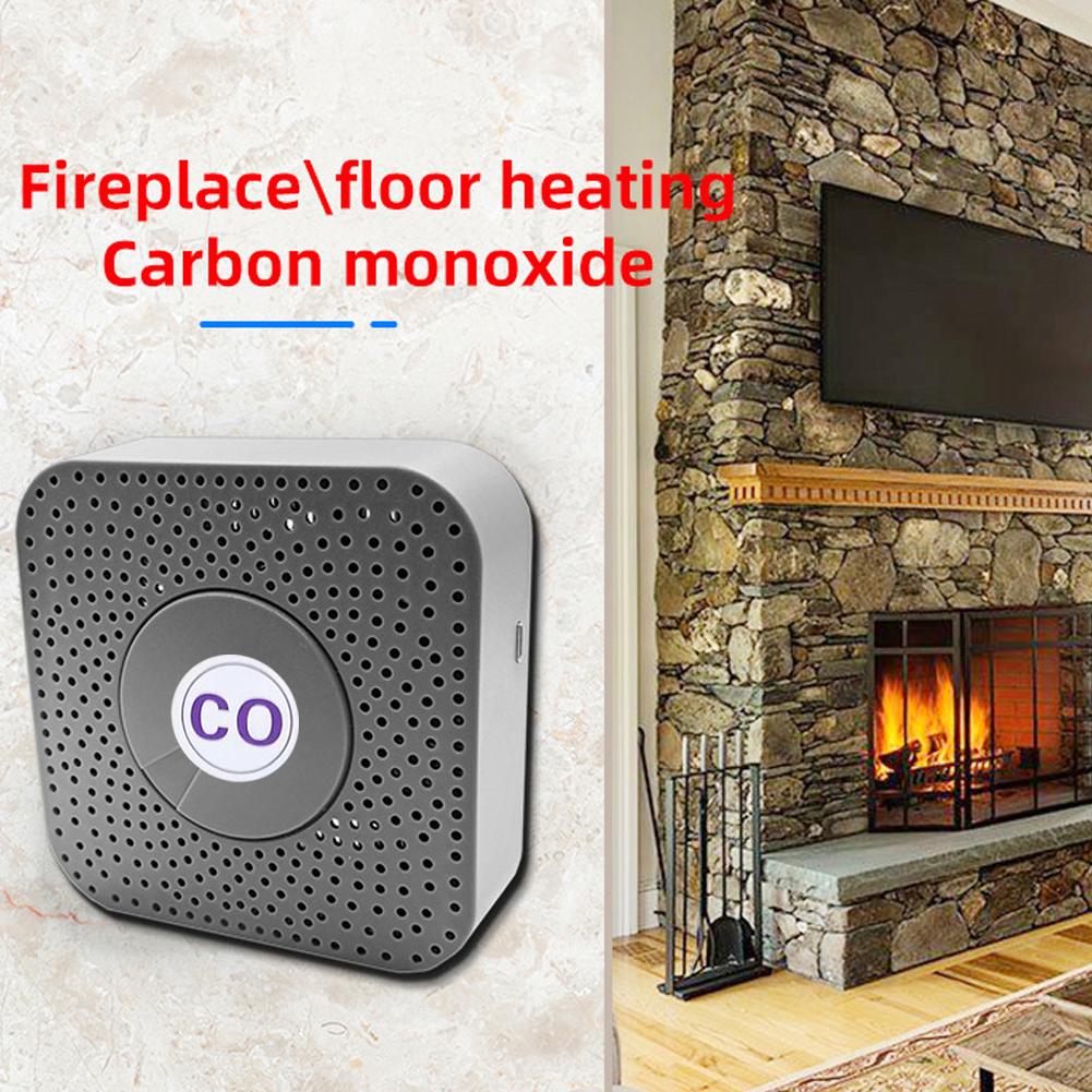 Tuya ZigBee CO-Detektor Tragbarer Kohlenmonoxid-Tester Multifunktionales Kohlenmonoxid-Konzentrationsmessgerät