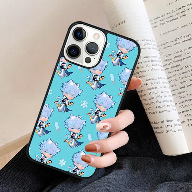 

Genshin Impact Chongyun Phone Case Cover For iPhone 17 Air 16 15 14 plus 11 12 13 pro max coque Shell Fundas iPhone 13