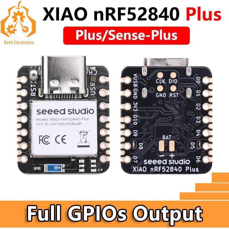 

XIAO nRF52840 Plus BLE Development Board with Mic/Sensor, Arduino-Compatible