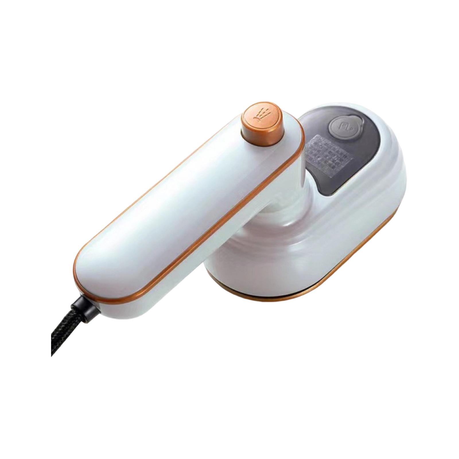 Handheld Garment Steamer with Rotating, Portable Large Capacity, 2, UK Plug, for Home and Travel One Size белый