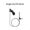 Wired for Wind Instruments with 2 M Long Cable Accessory, Degree Rotatable, Multifunctional