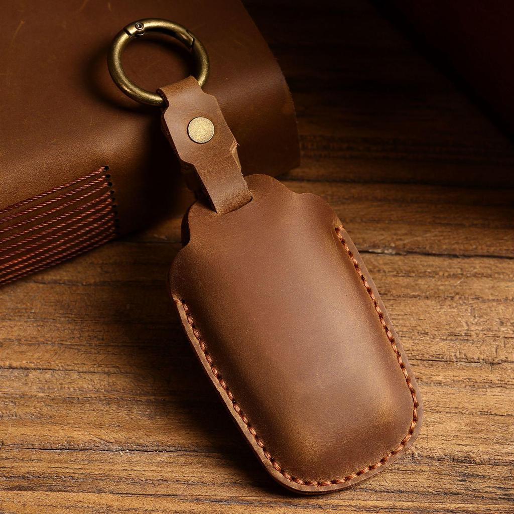 Toyota Key Case Genuine Leather Protective Shell