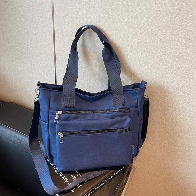 New fashionable large-capacity bag, mother casual messenger tote bag, dance yoga bag, shoulder women's bag.