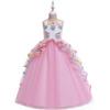 Unicorn Princess Flower Girl Dress - Children's Clothing In Trendy Style