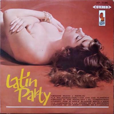 LP Record VARIOUS  Latin Party  Passionate Latin Part KP7196 KAPP Japan Latin Used