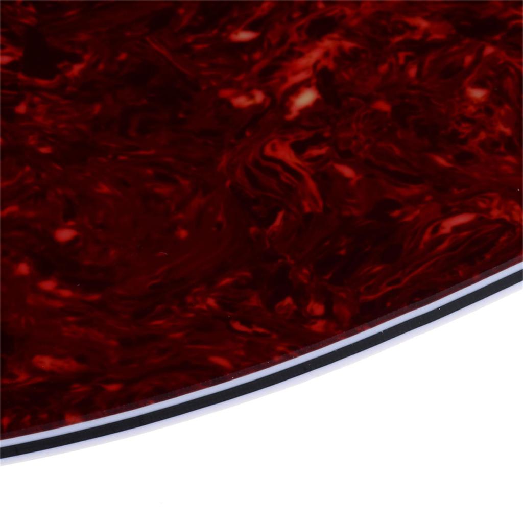 Musiclily TL Humbucker PU Telecaster Pickguard for Fender USA/Mexico Standard Tele Electric Guitars, 4-Piece Set with Red Tortoiseshell Pattern