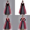 Alice nel Paese delle Meraviglie Regina di Cuori Costume di Halloween Look Vintage Unico