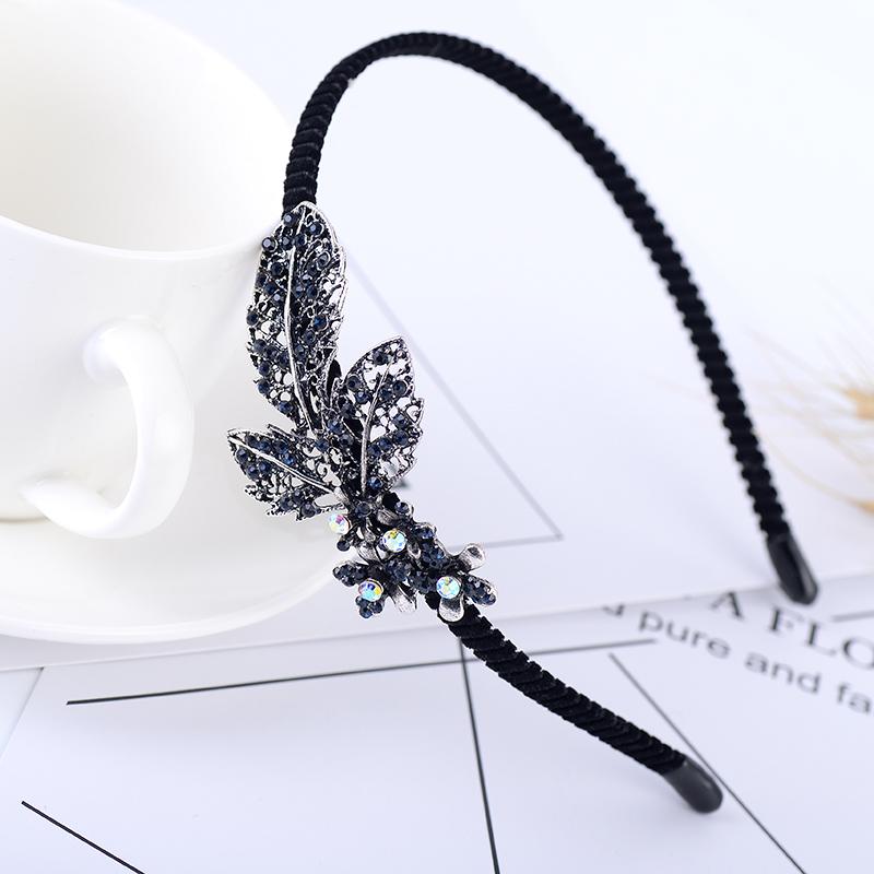 EASYA Neue Einfache Handgemachte Schmetterling Schleife Stirnbänder Frauen Mädchen Mode Strass Kristall Blume Haarschmuck Schmuck