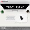 excovip Glass Fast and Accurate Control Mousepad Fast and Accurate Special Tempered Glass Surface 0090 Mousepad, Waterproof, 3502603.2mm