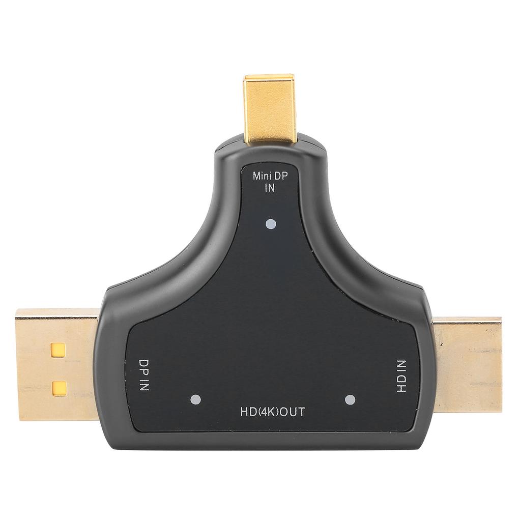 Adapter 3 In 1 MultiFunction 4K HD Portable Notebook DriveFree DP Interface D62A