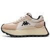 Kappa Fleece Thick Sole Versatile Non-Slip Wear-Resistant Warm Low-Top Casual Shoes Women casual shoes Gray Khaki K0D85MC49CJ1-602