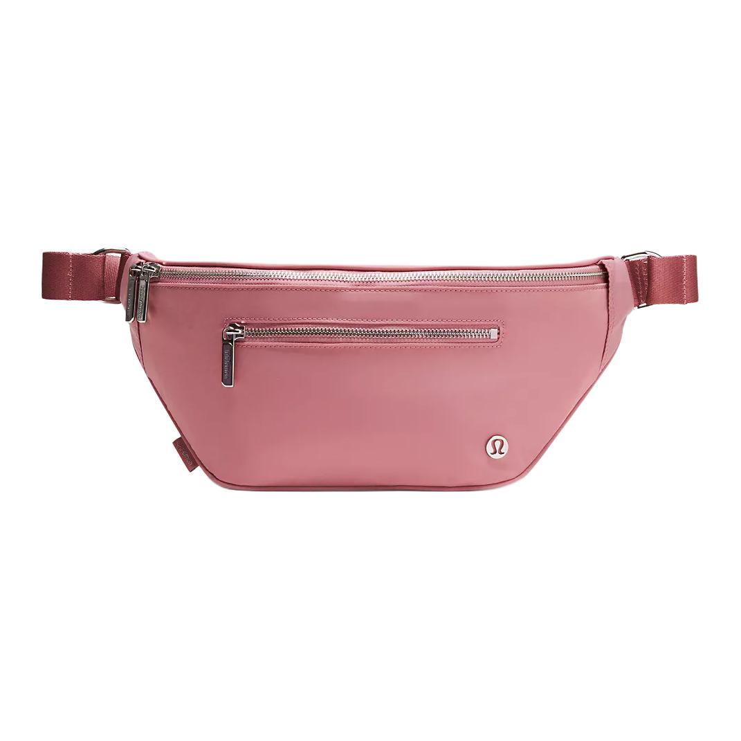 Lululemon 3L City Adventurer Sports Casual Zipper Waist Bag Women bags Pink LW9FQYS-046976 Pink