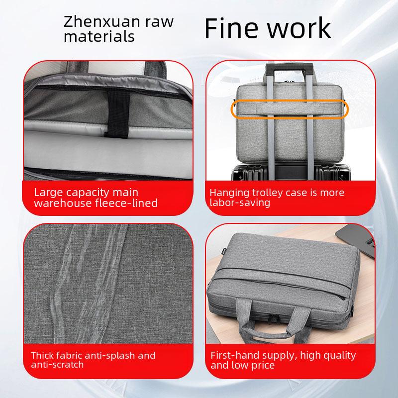 In-Stock 15.6" Laptop Bag Business Briefcase for Apple, Lenovo, Xiaomi