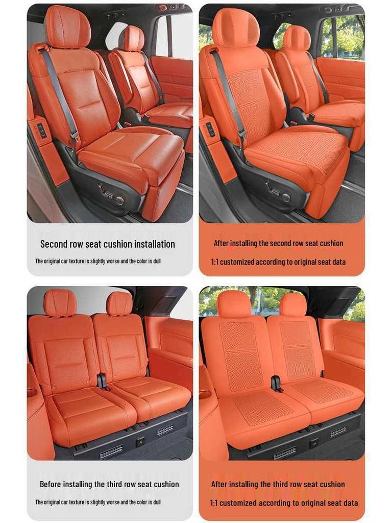 Lynk & Co 900 All-Season Breathable Suede Car Seat Cushion
