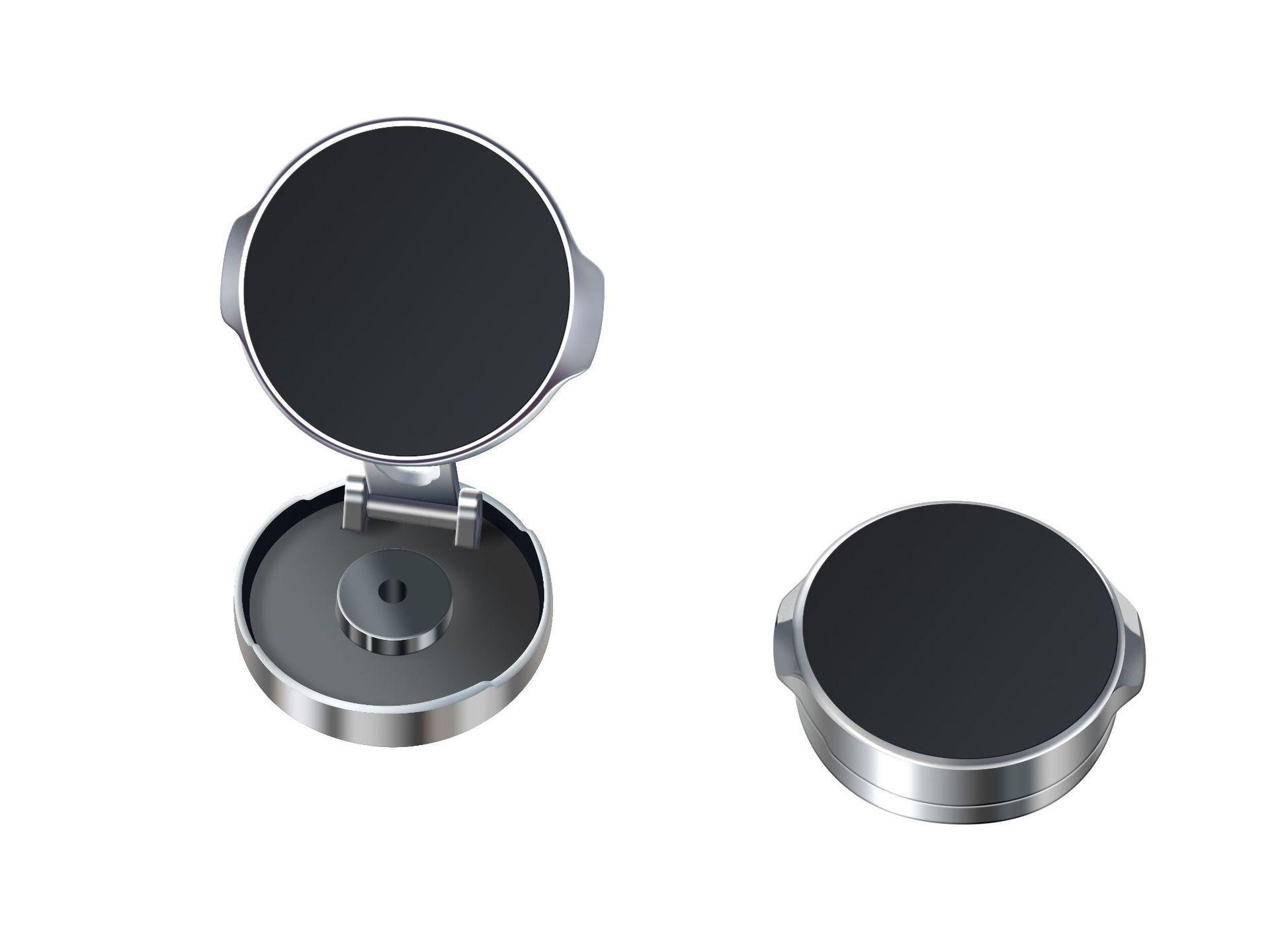 

360° Foldable Car Magnetic Phone Holder - Strong Metal Mount for Navigation