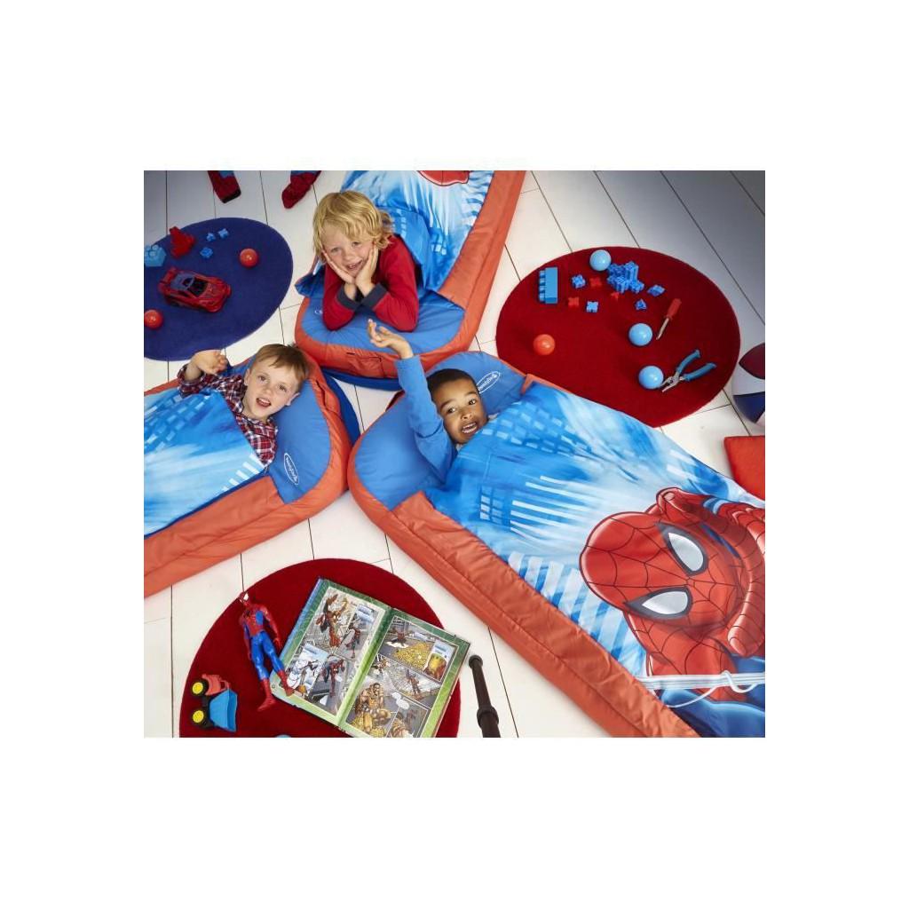 SPIDERMAN Extra Bed Child Sleeping Bag with ReadyBed Carry Bag Worlds  Apart