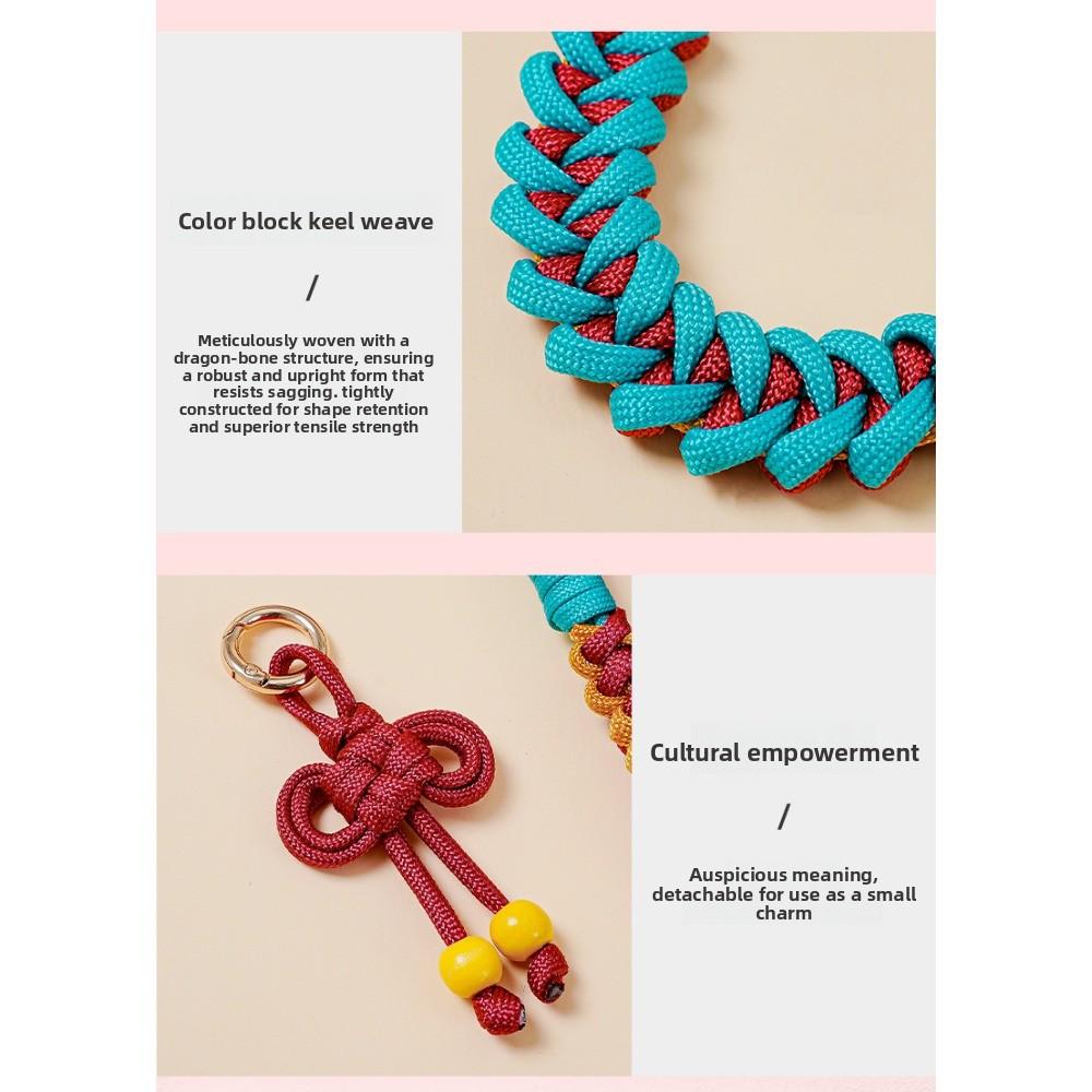 Mobile Phone Lanyard Ethnic Style Chinese Knot Hand-woven High-end Atmosphere Retro Mobile Phone Chain