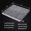 Car Activated Carbon Pollen Cabin A/C Air Filter For Hyundai Accent Tucson Veloster Kia Rio Sportage 97133-2E200