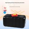 Rectangular Solar Water Tank: Black Household Bathtub & Summer Storage, Thickened Plastic for Heating Water.