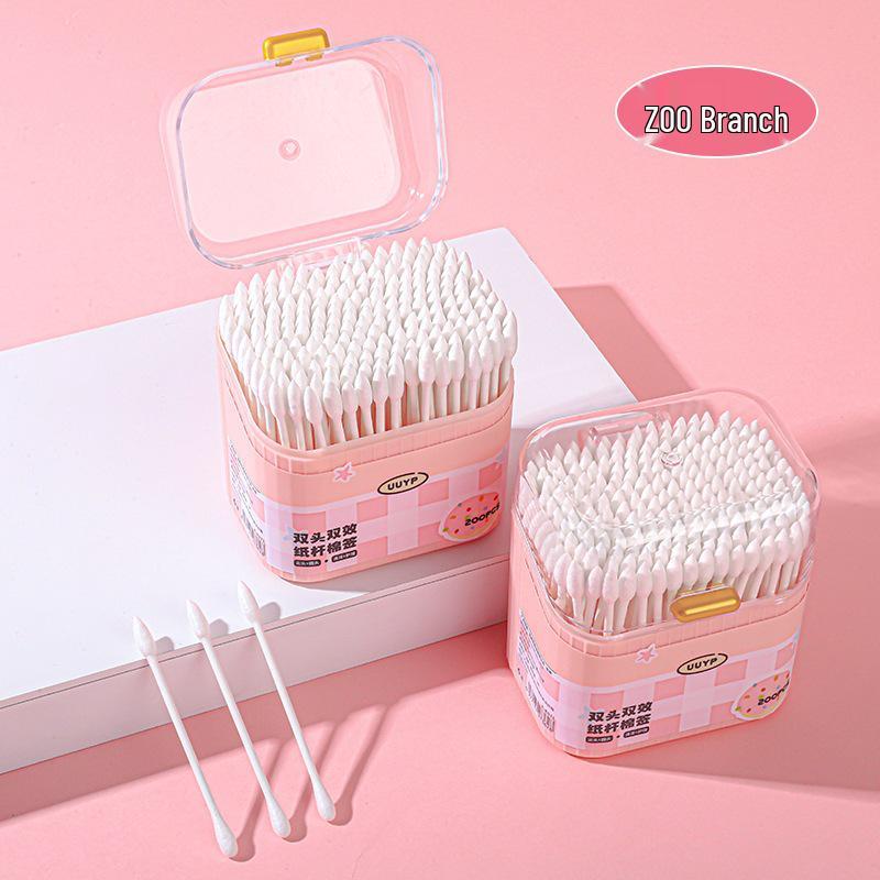 Double-Ended Nano Cotton Swabs: Makeup, Degreasing & Ear Care