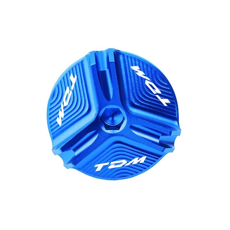 Motorcycle Accessories Engine Oil Filler Cap Oil Plug Cover For Yamaha TDM TDM850 TDM900 TDM 850 900 2013-2015 2014 2012 2011