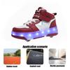 Glowing Led Light roller shoes Skates For Children New Deformation Parkour Teenager Shoes Breathable Mesh Sneakers With Wheels
