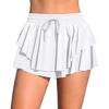 CHARMLEAKS Women's 3" High Waisted Swim Board Shorts Quick Dry Flowy Board Shorts with Pockets