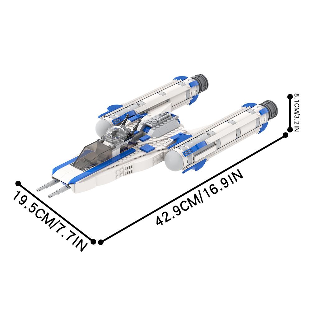 

MOOXI Звездные войны Аэрокрафт MOC Модель Кирпич DIY Диорама Взрослые Дети Игрушки Набор Строительных Блоков Монтессори Подарки Украшение Комнаты