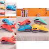 Cute Cartoon Plush Airplane Pillow Pp Cotton Stuffing Birthday Gift
