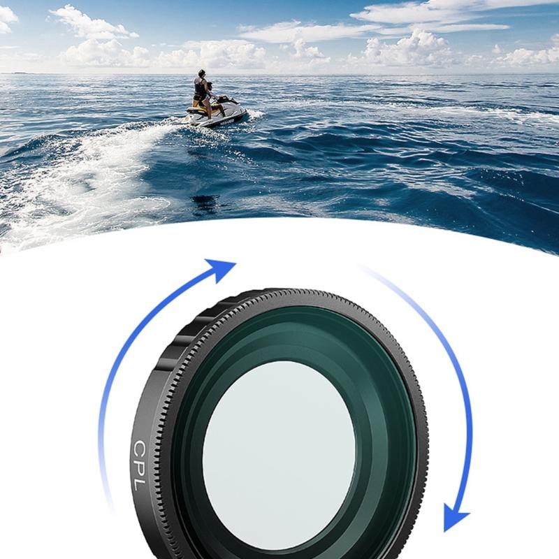 Scratch Resistant Camera Filter CPL/ ND8/ND16/ND32/ND64 Waterproof Clear Opt Glass For Outdoor