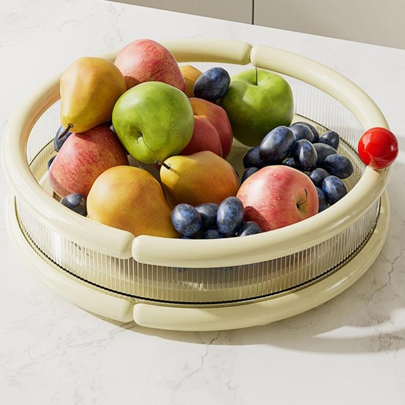 Rotating Cosmetic Storage Shelf With Adjustable Compartments Waterproof Kitchen Counter Organizers Easy Assembly Compact Home Decors